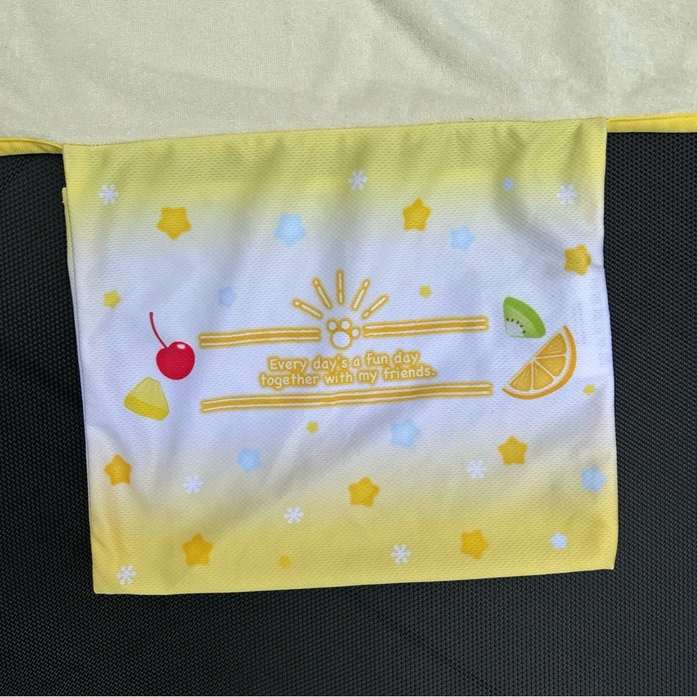 Pompompurin Lap Blanket Soda Float Series Kawaii Sanrio Character Summer Blanket